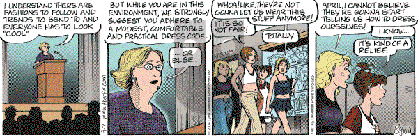 For Better or For Worse - Tuesday September 7, 2004 Comic Strip