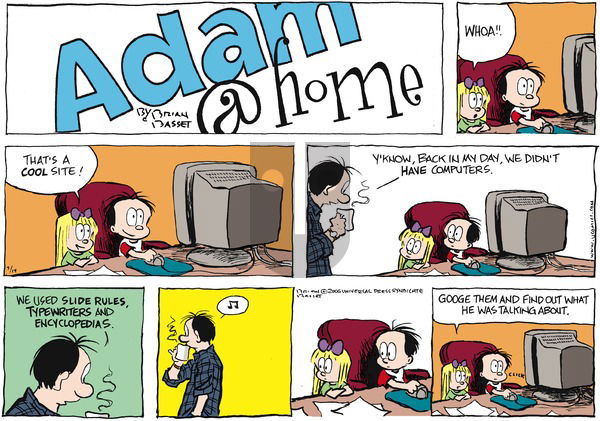 Adam@Home on Sunday March 19, 2006 Comic Strip