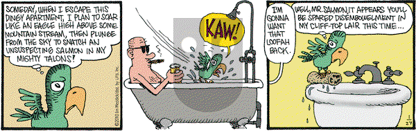 Monty on Wednesday January 27, 2010 Comic Strip