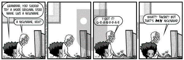 The Boondocks on Thursday February 7, 2013 Comic Strip