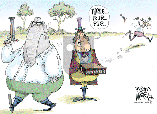 Glenn McCoy on Thursday February 24, 2011 Comic Strip
