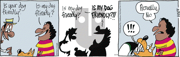 The Knight Life on Thursday April 19, 2018 Comic Strip