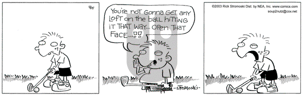 Soup to Nutz - Old on Tuesday April 15, 2003 Comic Strip