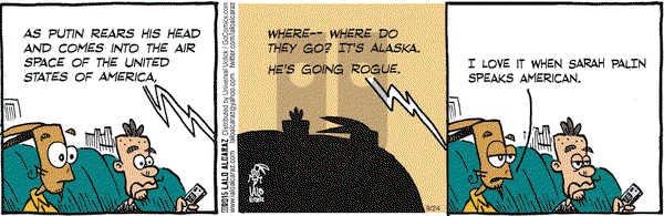 La Cucaracha on Thursday September 24, 2015 Comic Strip