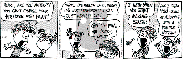 Heart of the City on Tuesday November 15, 2016 Comic Strip