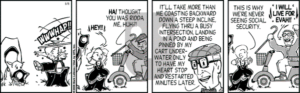 Cow and Boy Classics on Monday August 18, 2008 Comic Strip