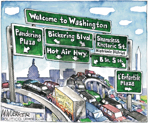 Matt Wuerker - Tuesday August 9, 2011 Comic Strip