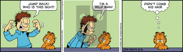 Garfield on Saturday August 31, 2013 Comic Strip