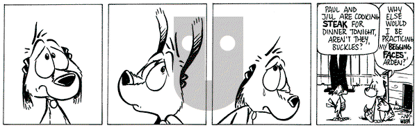 Buckles on Friday April 4, 2025 Comic Strip