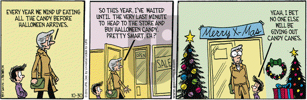 Grand Avenue on Tuesday October 30, 2012 Comic Strip