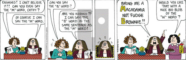Cathy Classics on Thursday February 26, 2004 Comic Strip