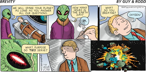 Brevity on Sunday July 22, 2007 Comic Strip