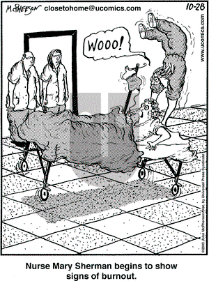 Close to Home on Tuesday October 28, 2003 Comic Strip