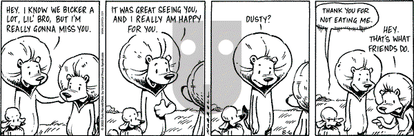 Big Top on Wednesday August 6, 2003 Comic Strip