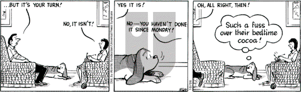 Fred Basset on Thursday October 6, 2005 Comic Strip