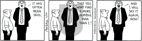 The Born Loser on Friday November 10, 2006 Comic Strip