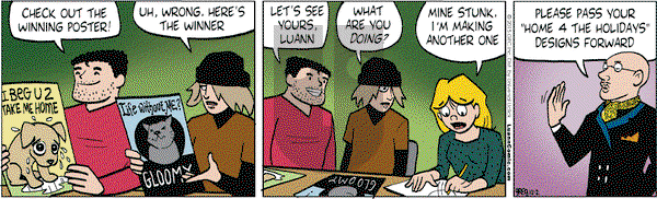 Luann on Friday October 2, 2015 Comic Strip