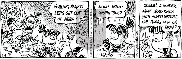 Heart of the City on Tuesday January 1, 2013 Comic Strip
