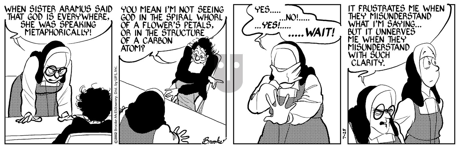 9 Chickweed Lane - Thursday July 25, 2002 Comic Strip