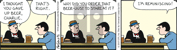 The Born Loser on Tuesday September 1, 2015 Comic Strip