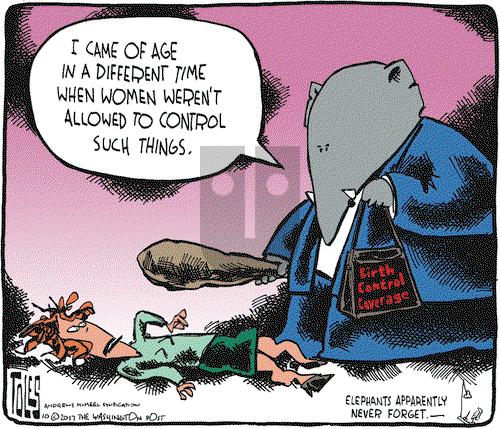 Tom Toles on Tuesday October 17, 2017 Comic Strip
