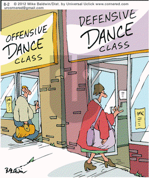 Cornered - Thursday August 2, 2012 Comic Strip