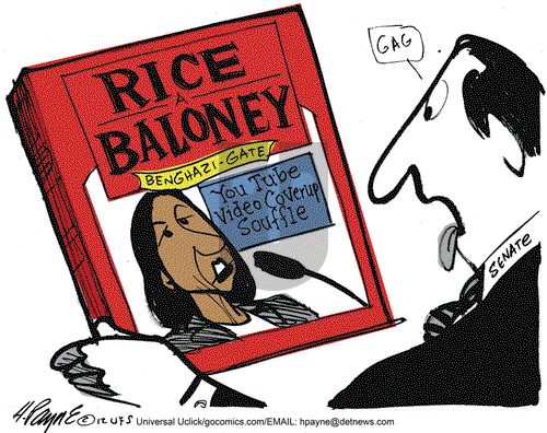 Henry Payne on Monday December 3, 2012 Comic Strip