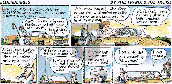 The Elderberries on Sunday April 3, 2005 Comic Strip