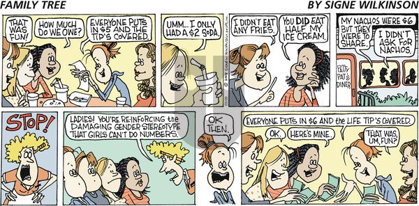 Family Tree - Sunday March 9, 2008 Comic Strip