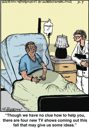 Close to Home on Wednesday March 7, 2018 Comic Strip