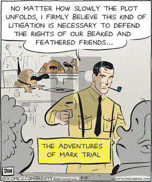 Brevity on Thursday March 12, 2015 Comic Strip