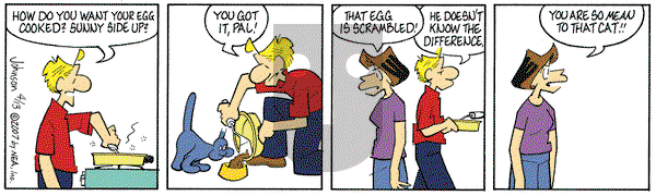 Arlo and Janis on Friday April 13, 2007 Comic Strip