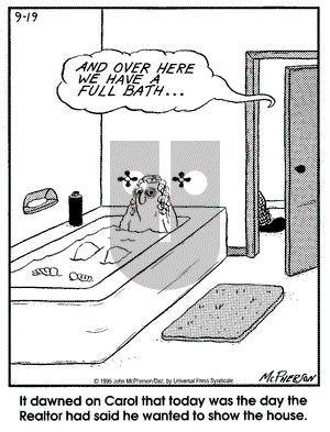 Close to Home on Tuesday September 19, 1995 Comic Strip