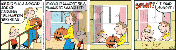 Drabble on Saturday November 1, 2014 Comic Strip