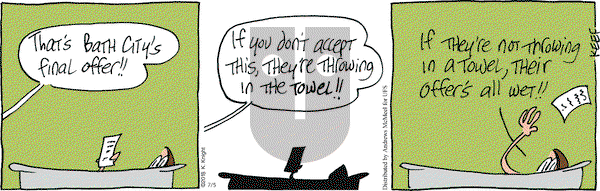 The Knight Life on Thursday July 5, 2018 Comic Strip
