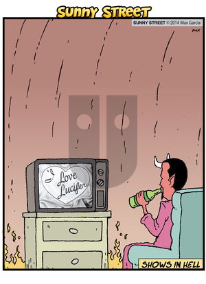 Sunny Street on Wednesday October 8, 2014 Comic Strip