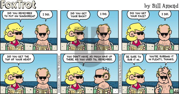FoxTrot on Sunday August 19, 2018 Comic Strip