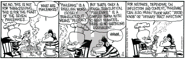 Monty on Wednesday November 26, 2003 Comic Strip