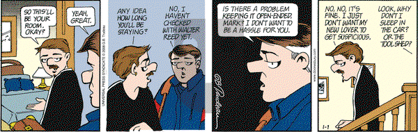 Doonesbury on Tuesday January 1, 2008 Comic Strip