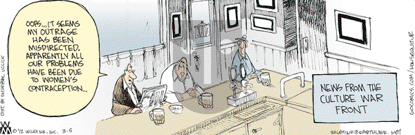 Non Sequitur - Monday March 5, 2012 Comic Strip