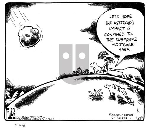 Tom Toles on Sunday October 5, 2008 Comic Strip
