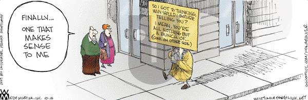 Non Sequitur on Thursday October 15, 2009 Comic Strip