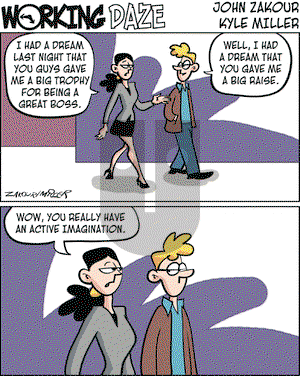 Working Daze on Tuesday November 13, 2007 Comic Strip