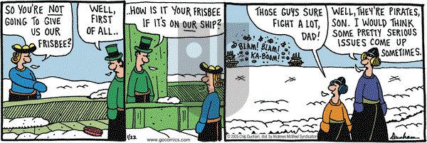Overboard - Wednesday January 22, 2025 Comic Strip