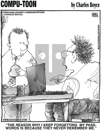 Compu-toon on Thursday September 10, 2009 Comic Strip