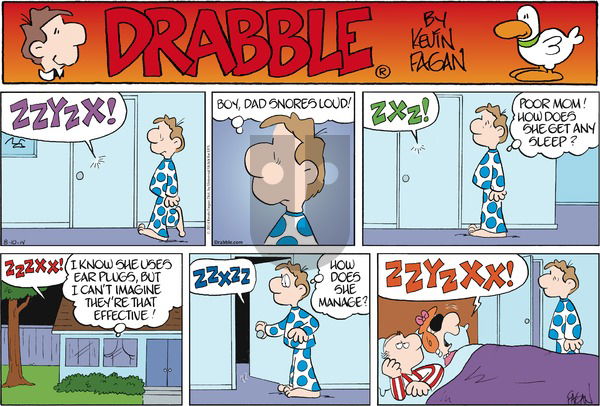 Drabble on Sunday August 10, 2014 Comic Strip