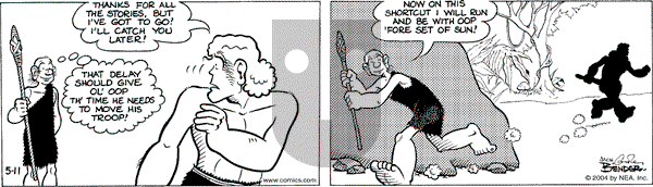 Alley Oop on Wednesday May 12, 2004 Comic Strip