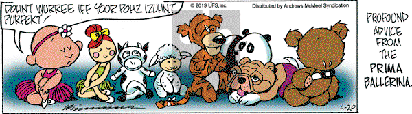 Rose is Rose on Saturday April 20, 2019 Comic Strip