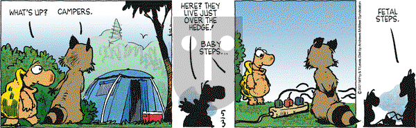 Over the Hedge on Monday May 3, 2021 Comic Strip