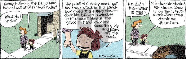 Cul de Sac on Monday September 30, 2019 Comic Strip